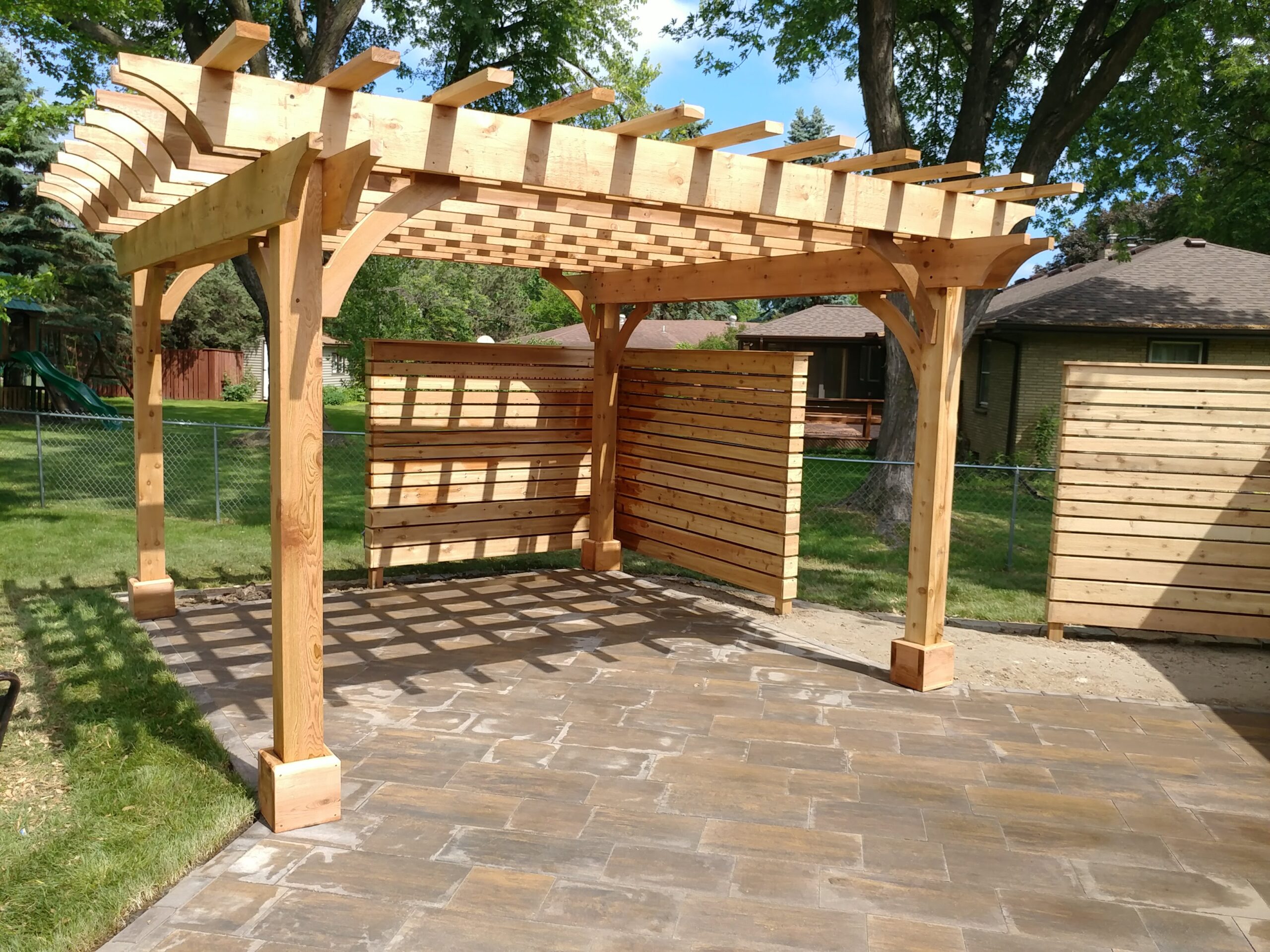 Outdoor structures pergolas and gazebos